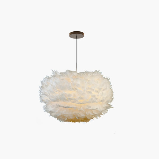 Antizer Goose Feather Pendant Light for Bedroom