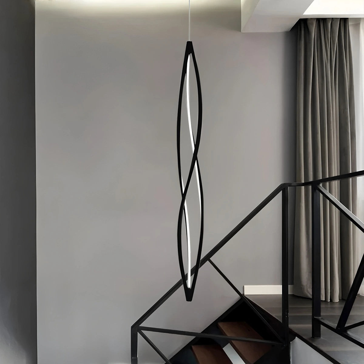 Antizer Helix Horizonta & Vertica Pendant Light