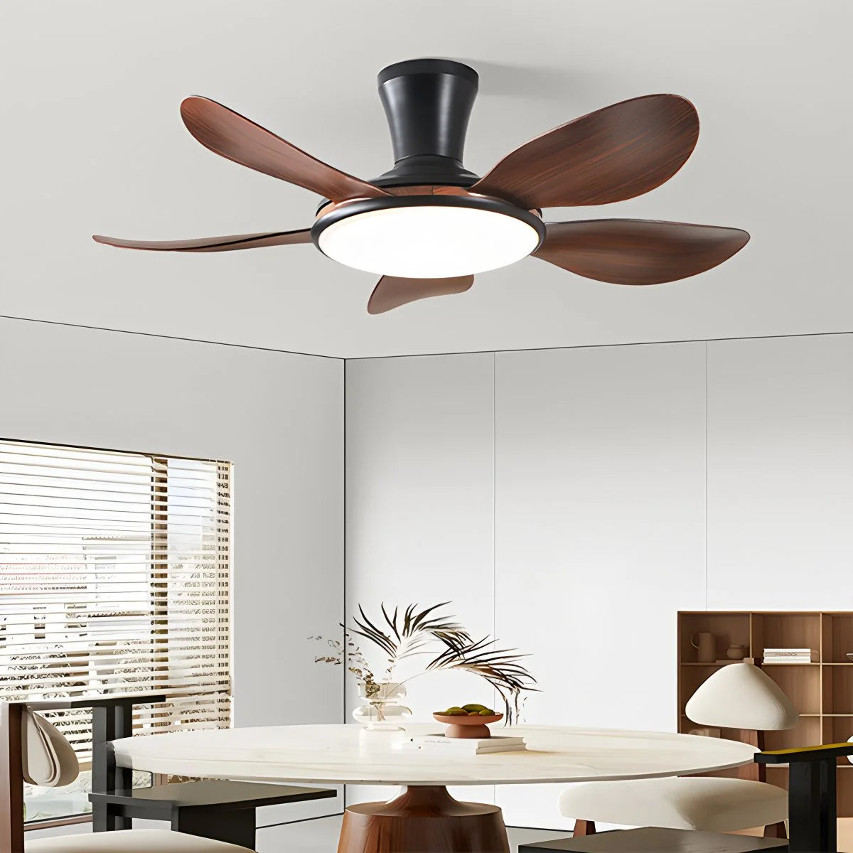 Antizer Silent Remote Control LED Ceiling Fan Light