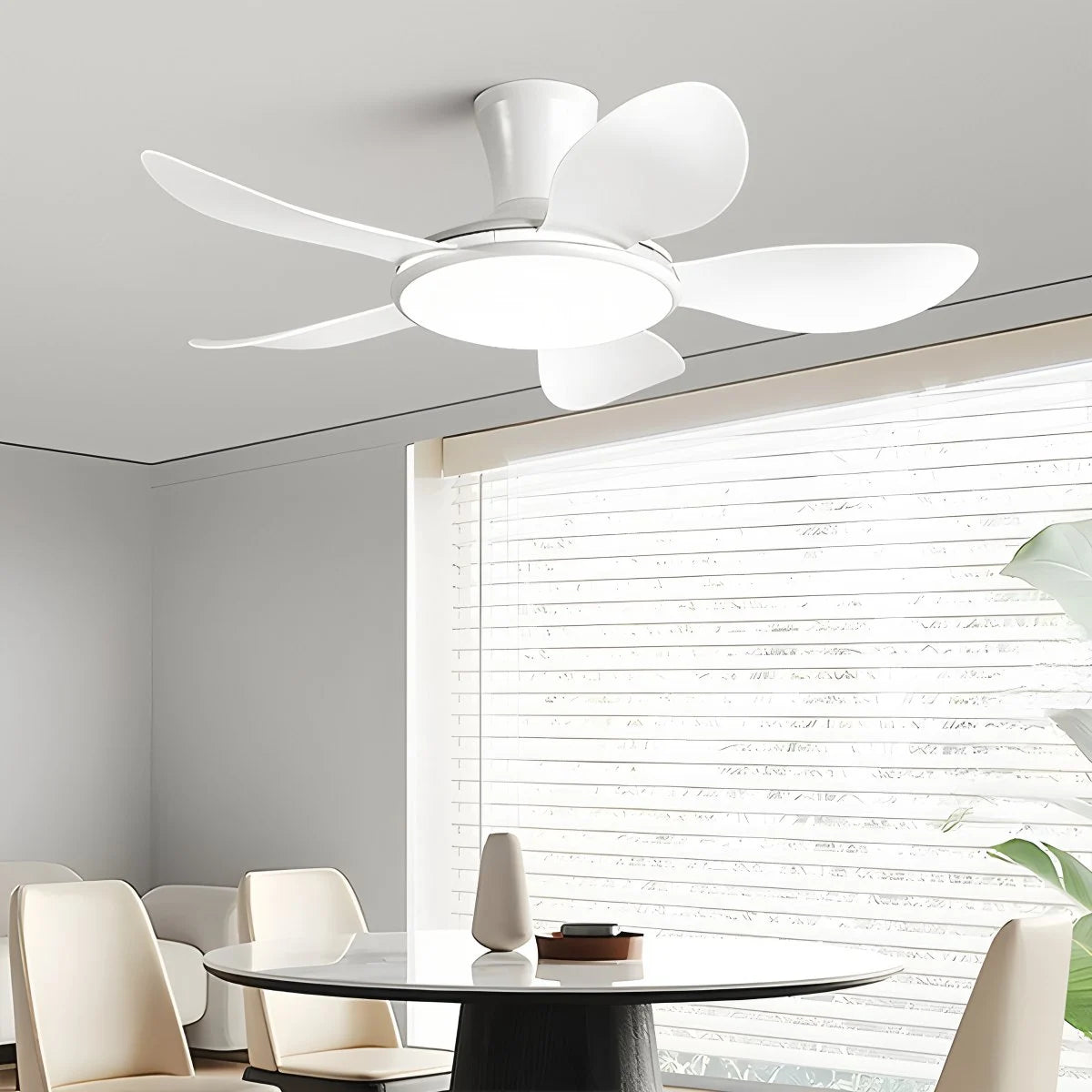 Antizer Silent Remote Control LED Ceiling Fan Light