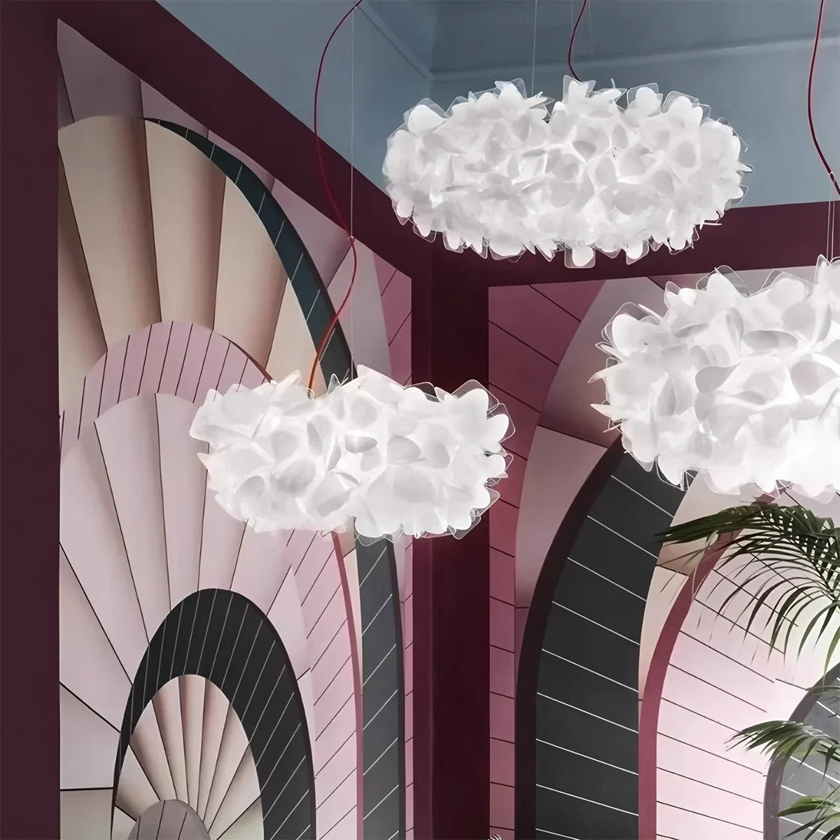 italian chandelier style pose