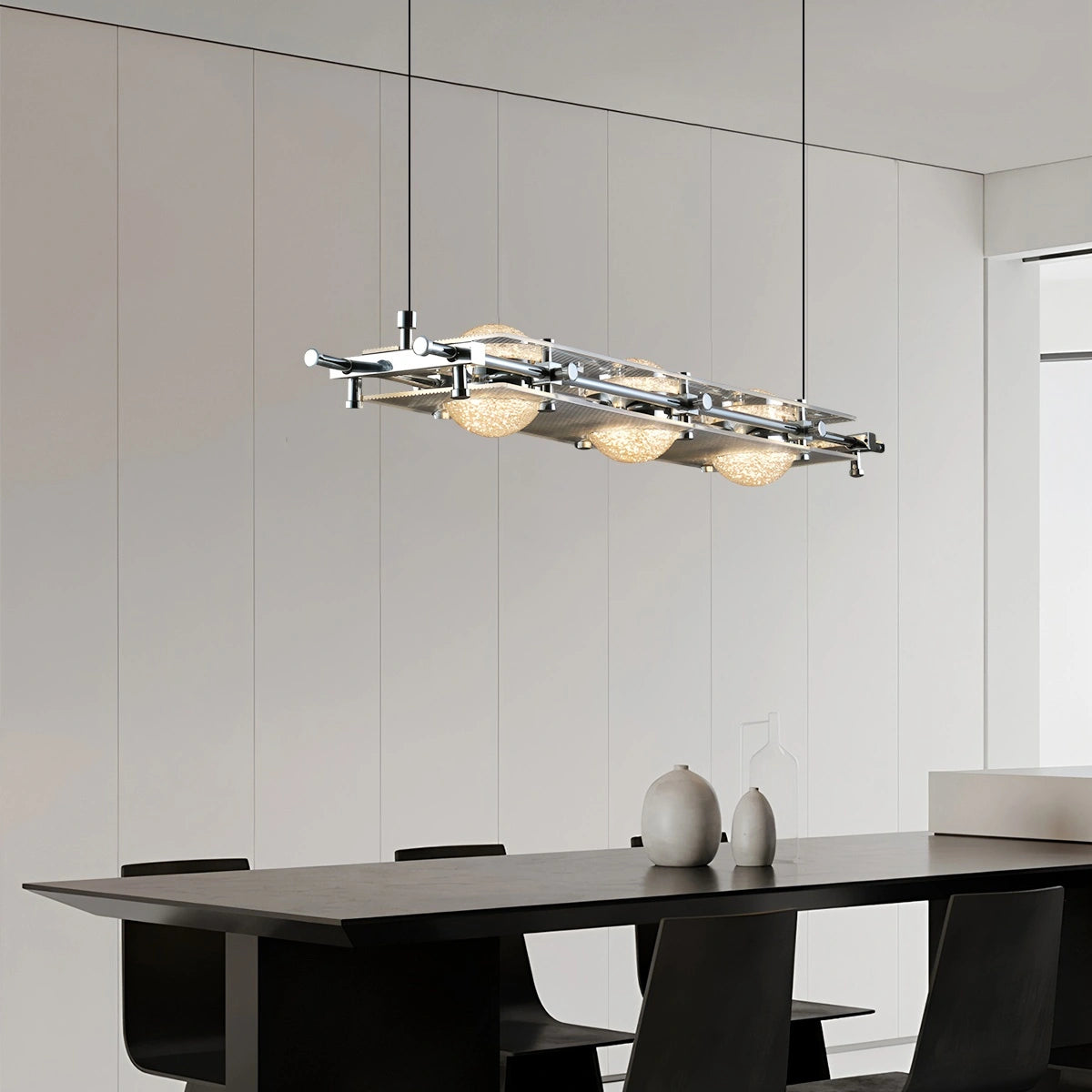 Antizer Italian Light Luxury Long Planetary Pendant Light