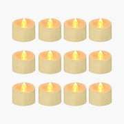 Antizer Ivory  LED Flameless Candle Tealights 100 Pack × 18