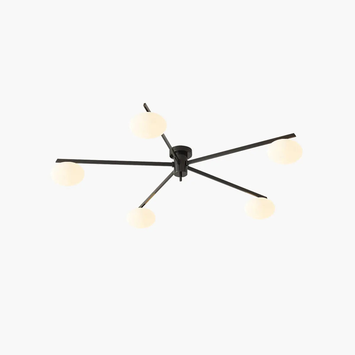 Antizer Modern Multi-Arm Semi Flush Mount Ceiling Light