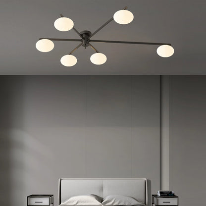 Antizer Modern Multi-Arm Semi Flush Mount Ceiling Light