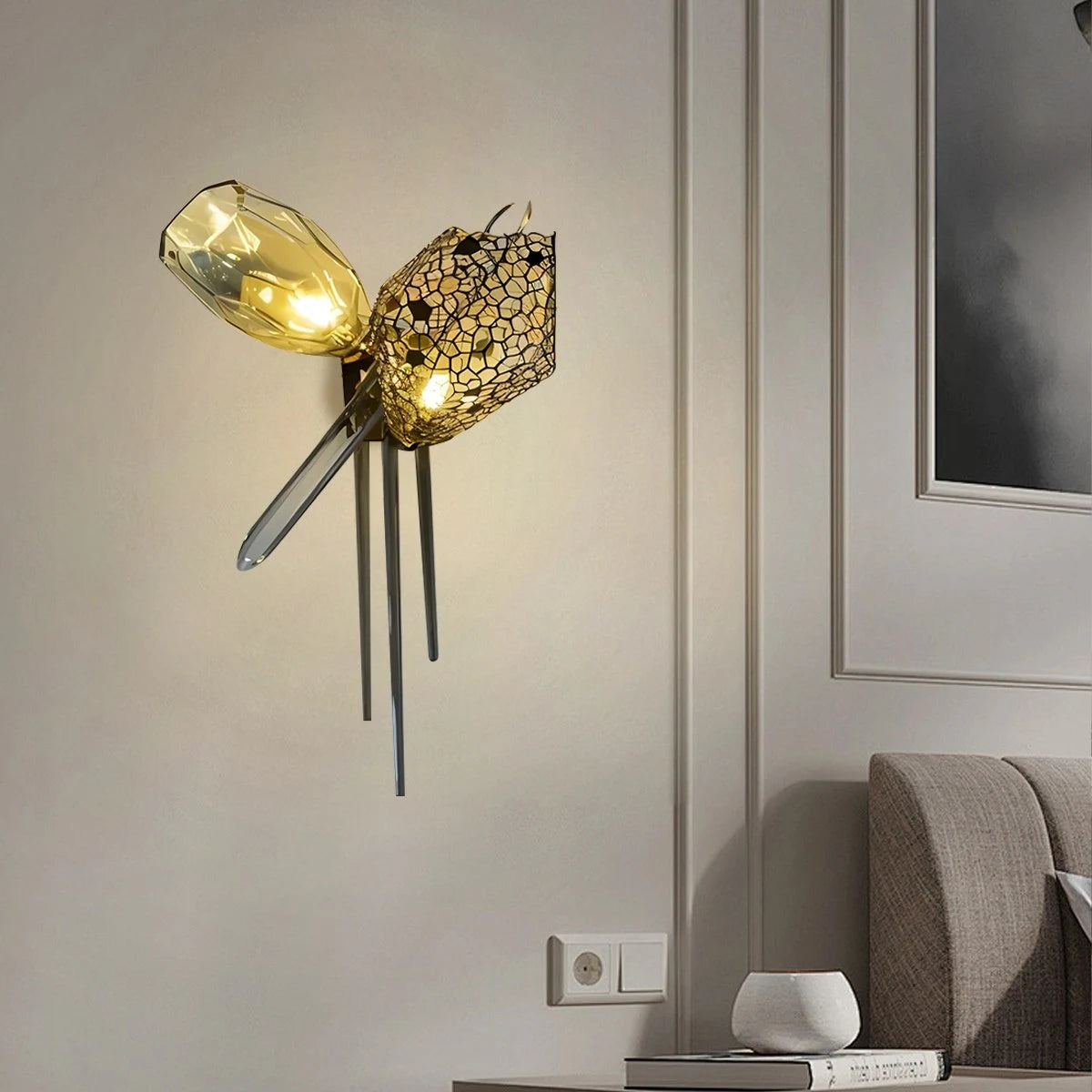 Antizer Kallisto Sculptural Glass Chandelier for Dining Room