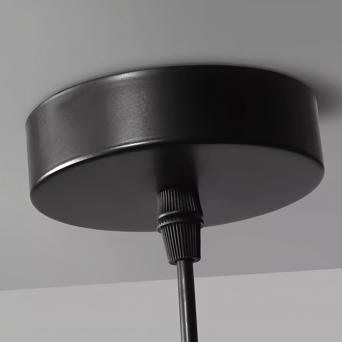 Antizer Smoky Grey Glass Pendant Light