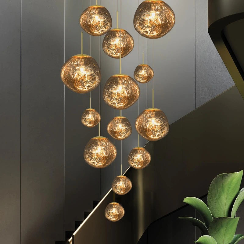 Antizer Large Lava Chandelier Customization