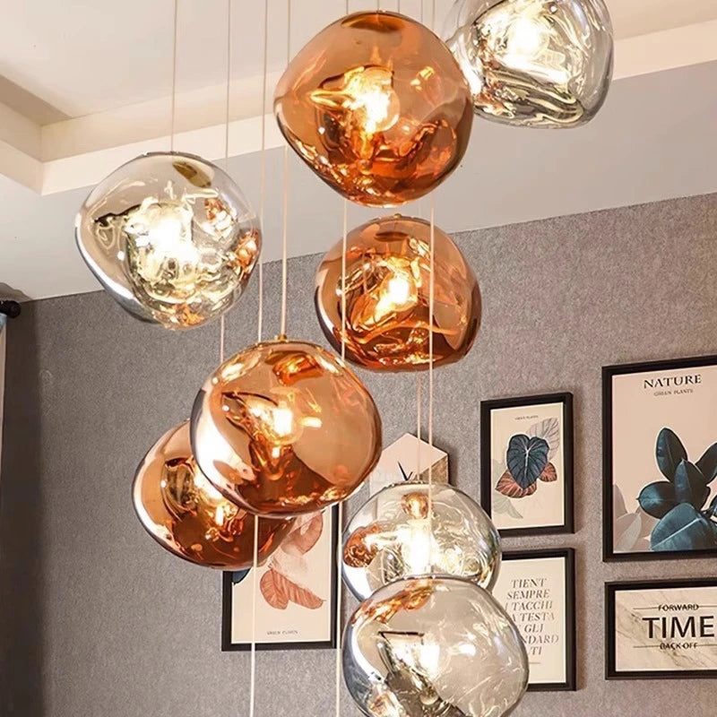 Antizer Large Lava Chandelier Customization