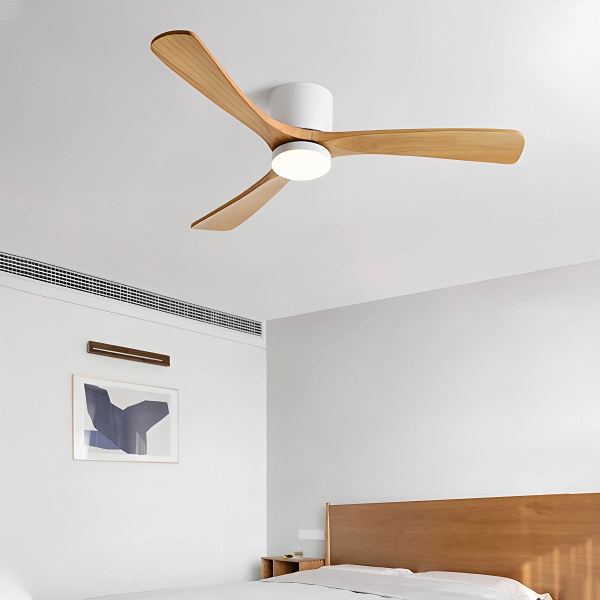 Antizer Large Low Profile Ceiling Fan with Light