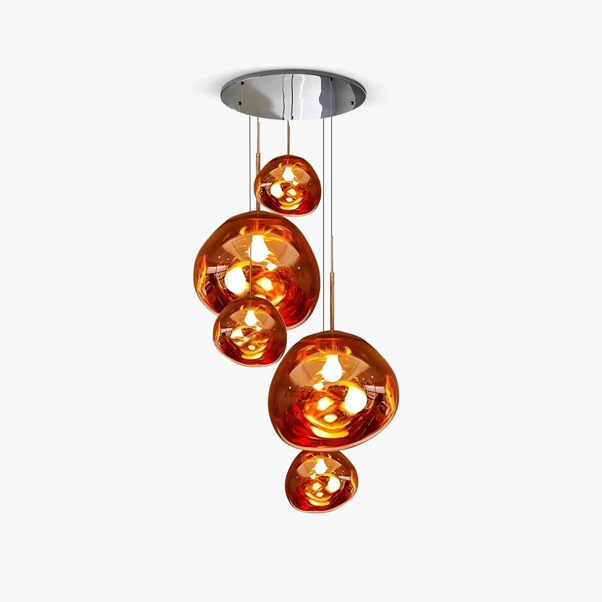 Antizer Lava Drops Minimalist Chandelier