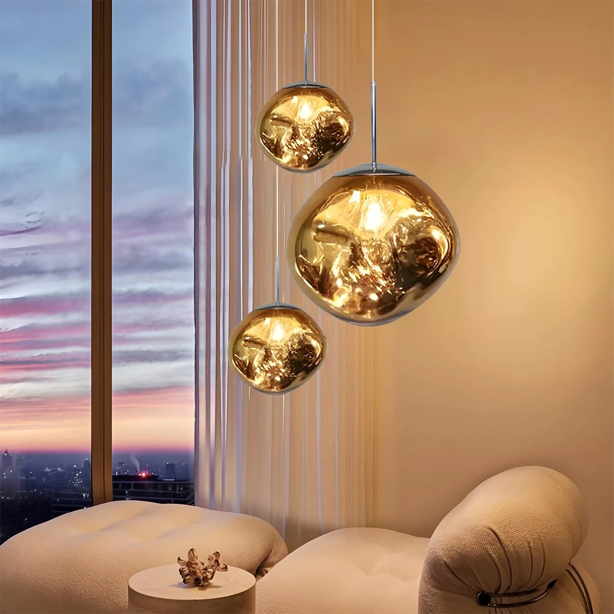 Antizer Lava Drops Minimalist Chandelier