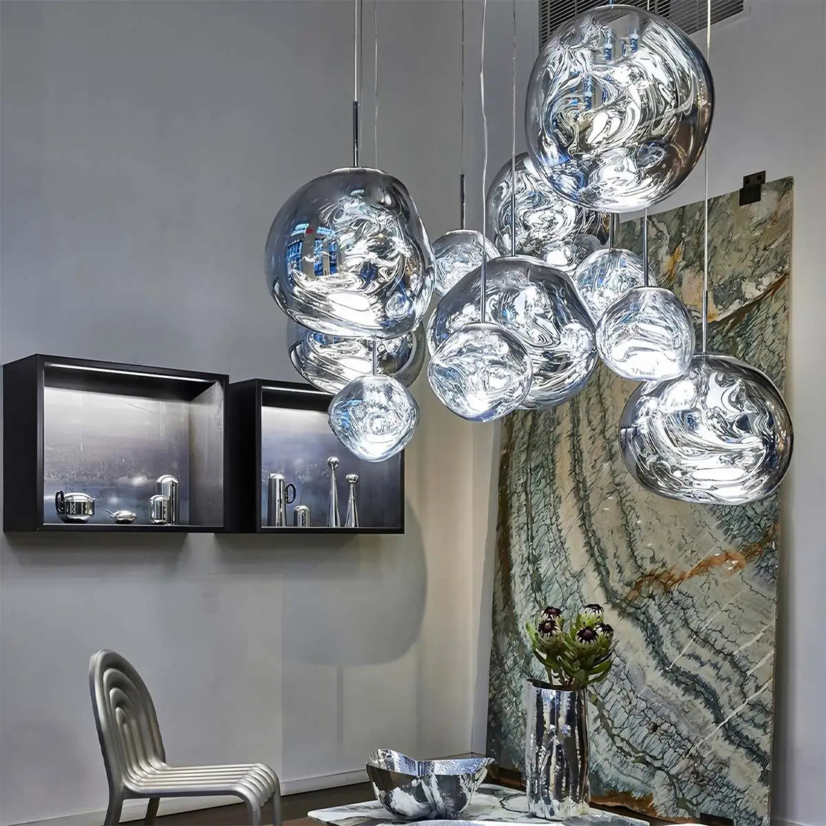 Antizer Lava Drops Minimalist Chandelier