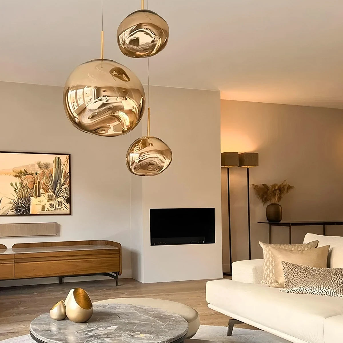 Antizer Lava Drops Minimalist Chandelier