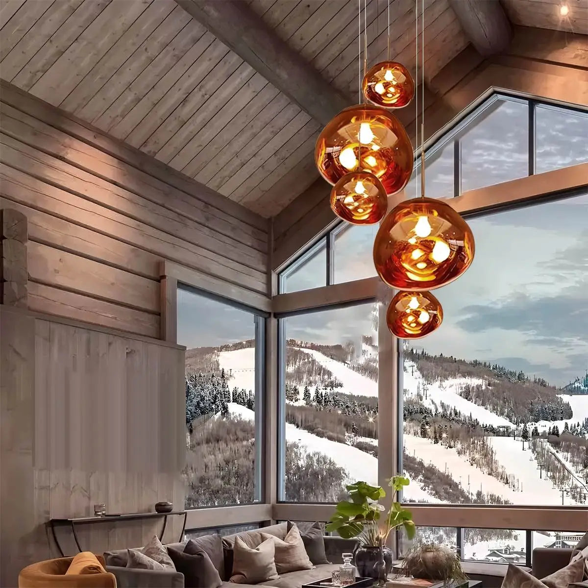 Antizer Lava Drops Minimalist Chandelier