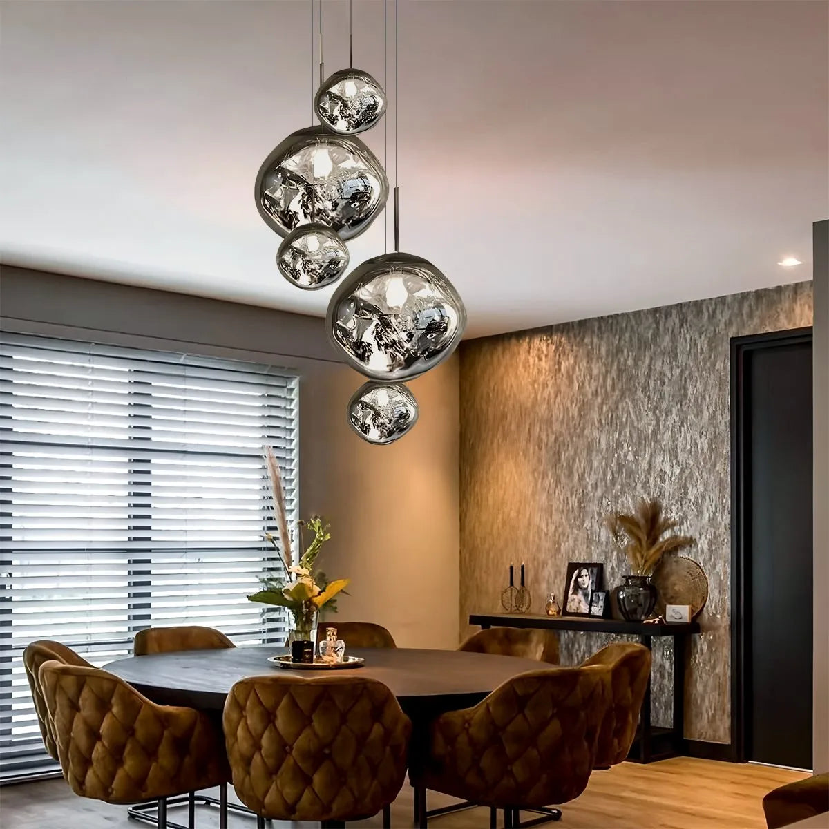 Antizer Lava Drops Minimalist Chandelier