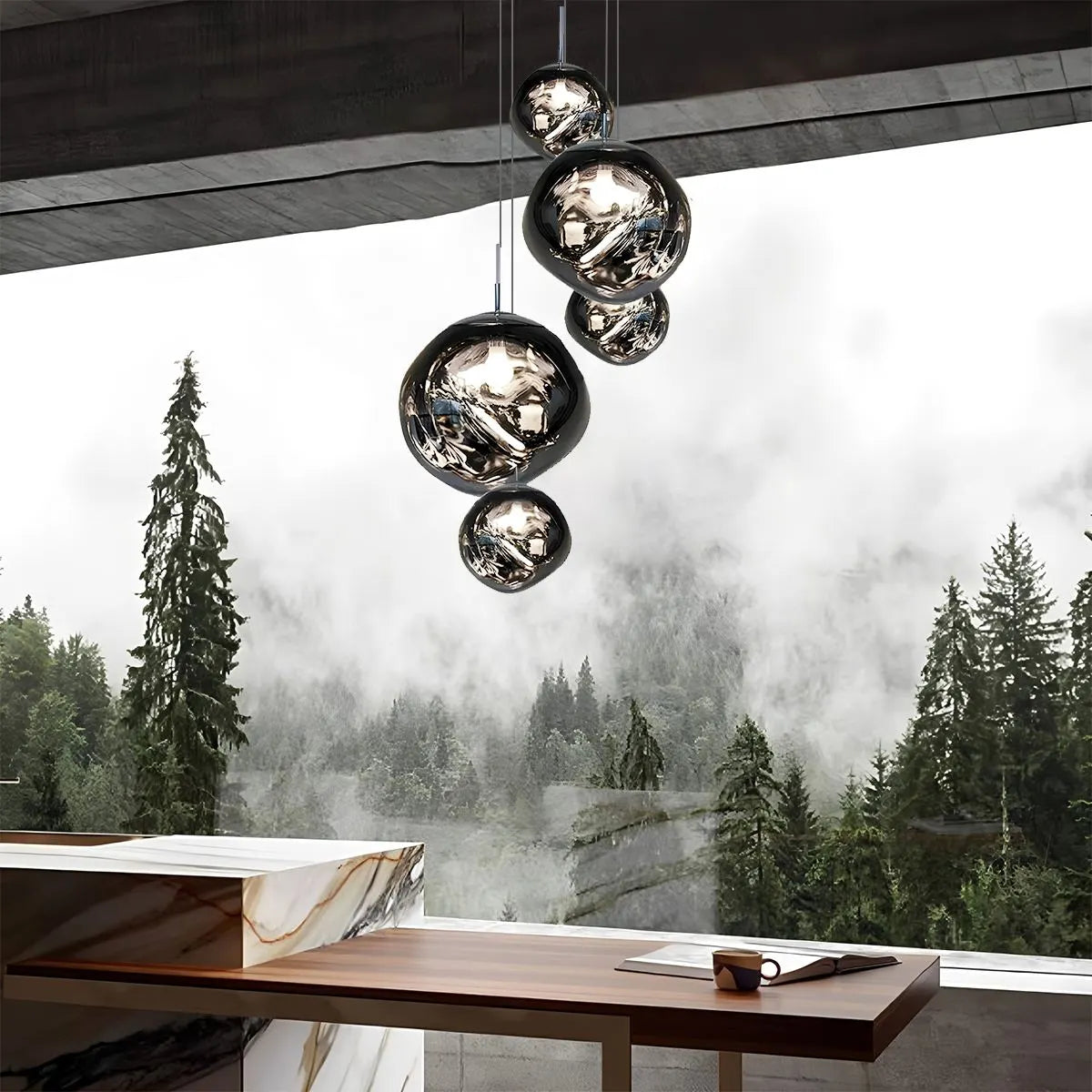 Antizer Lava Drops Minimalist Chandelier