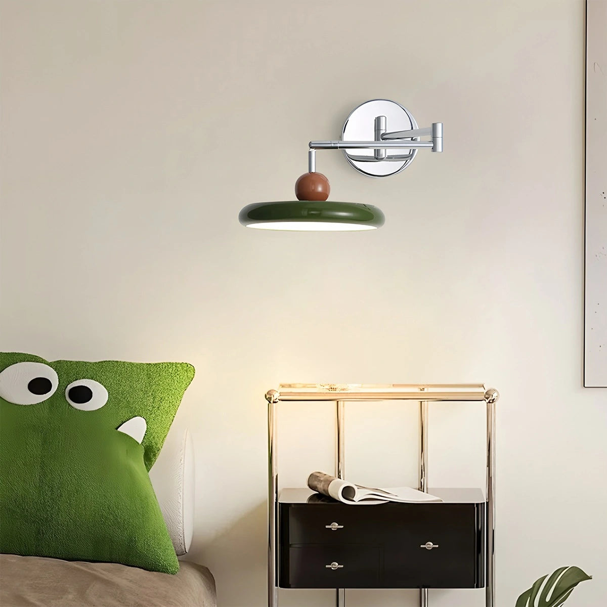 Antizer Lola Adjustable Arm Plug-in Wall Lamp