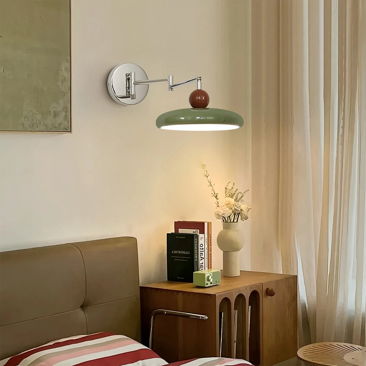 Antizer Lola Adjustable Arm Plug-in Wall Lamp