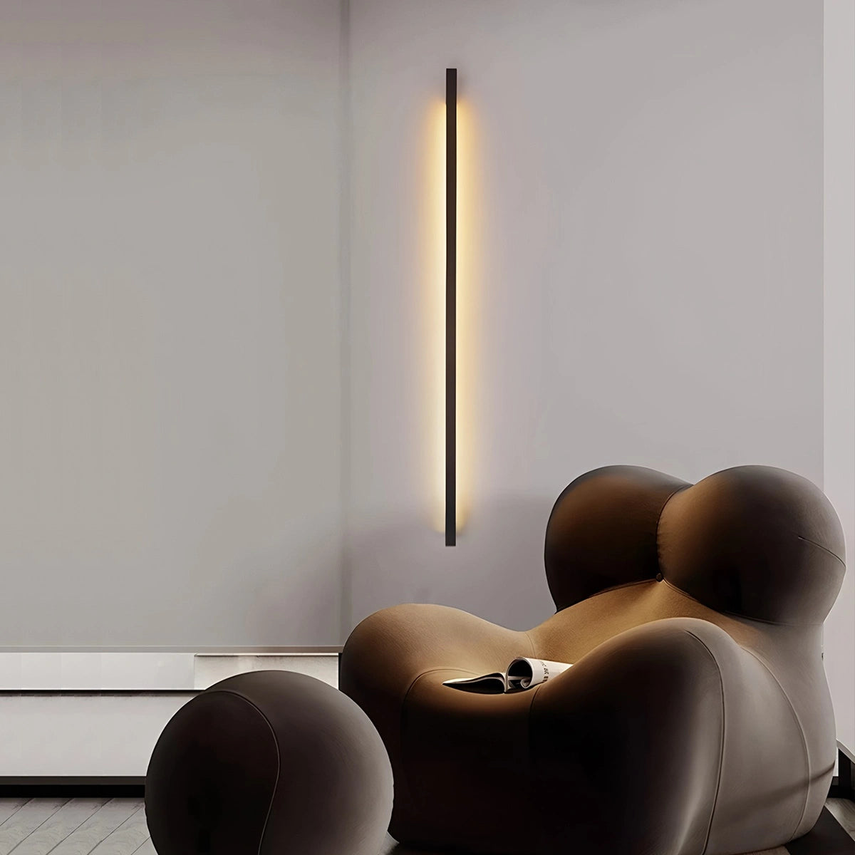 Antizer Long Linear Stairwell Wall Sconce