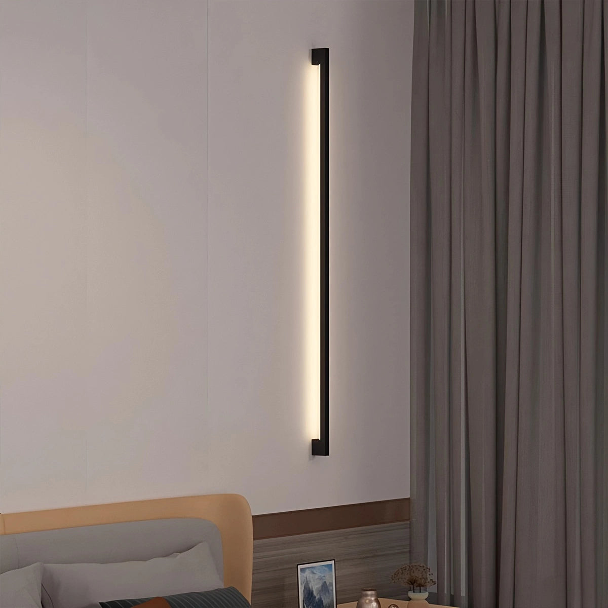 Antizer Long Linear Stairwell Wall Sconce