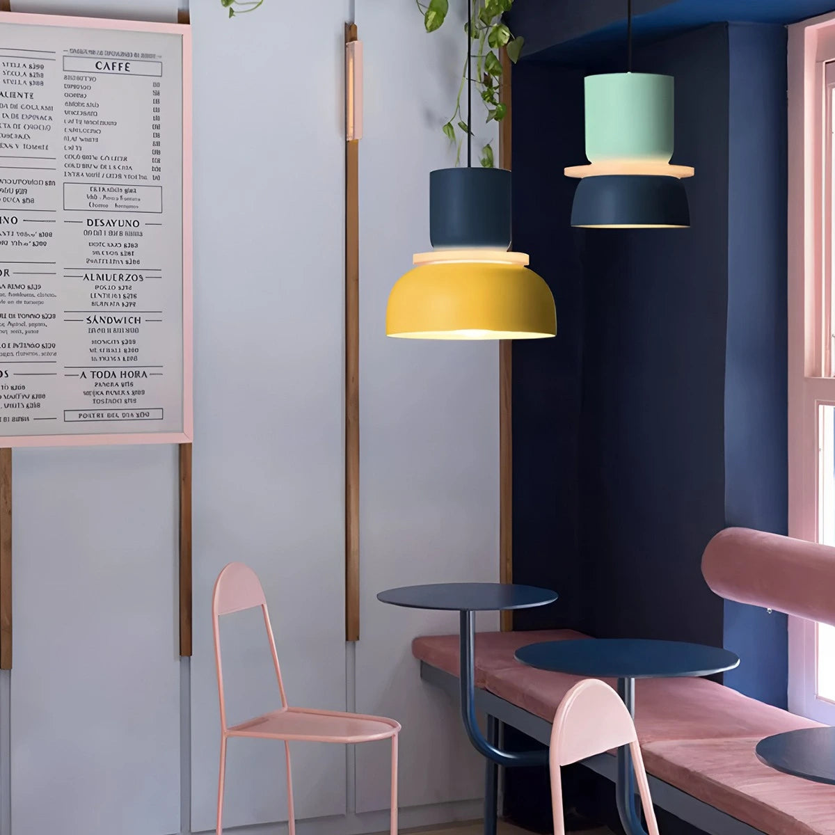 Antizer Macaron Pendant Light for Dining Room