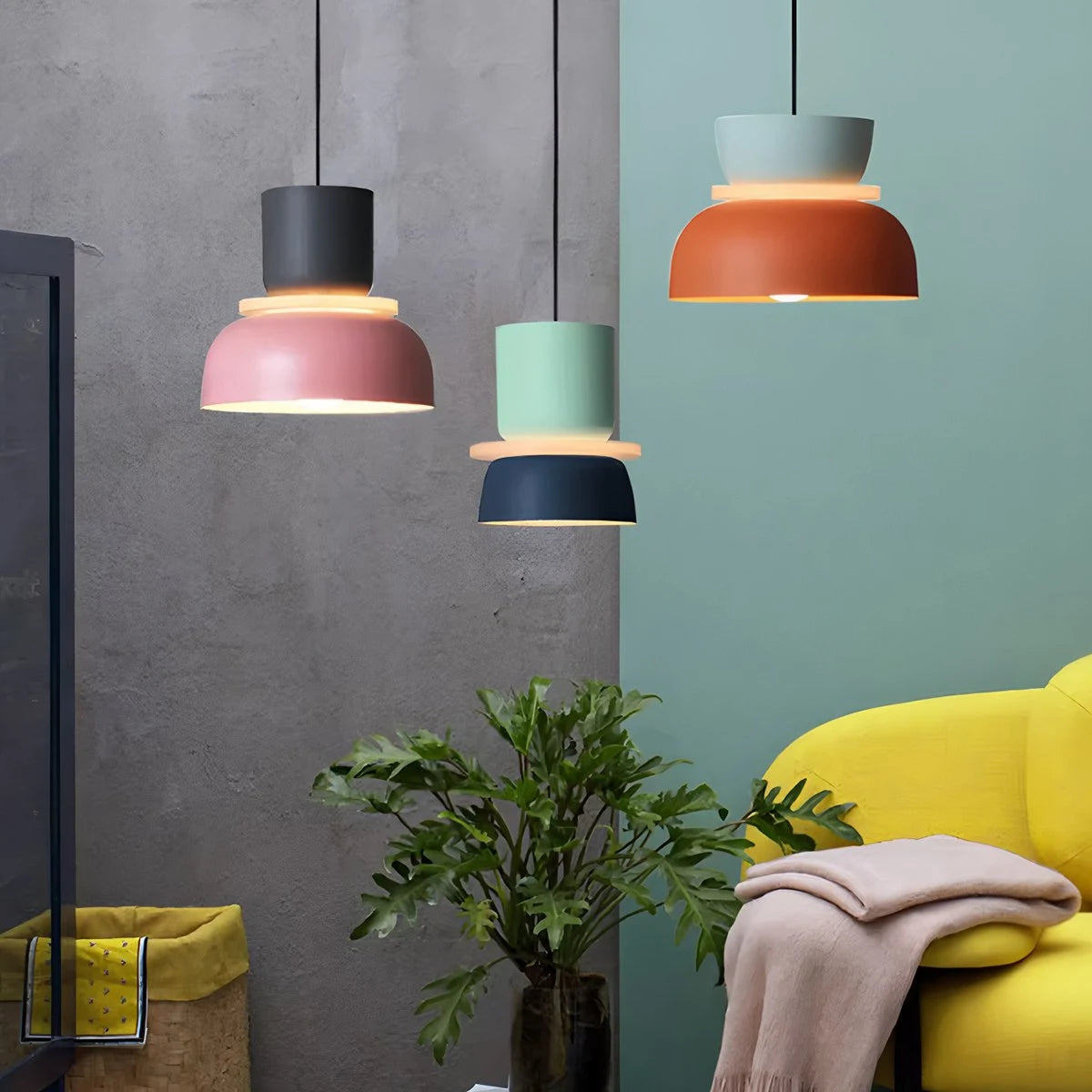 Antizer Macaron Pendant Light for Dining Room