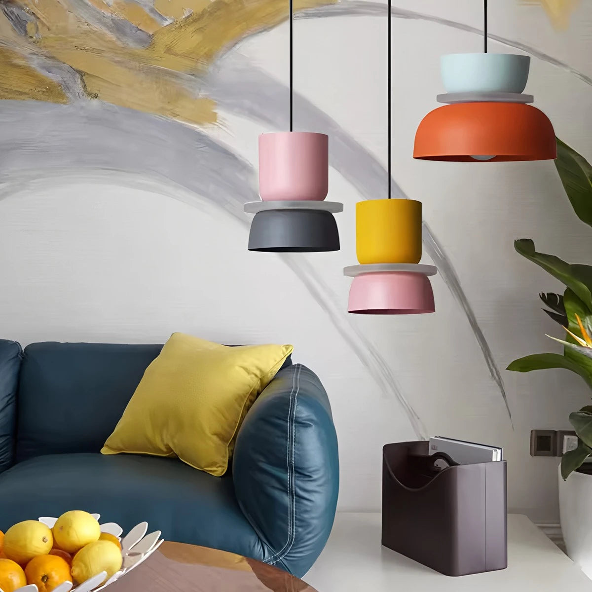 Antizer Macaron Pendant Light for Dining Room