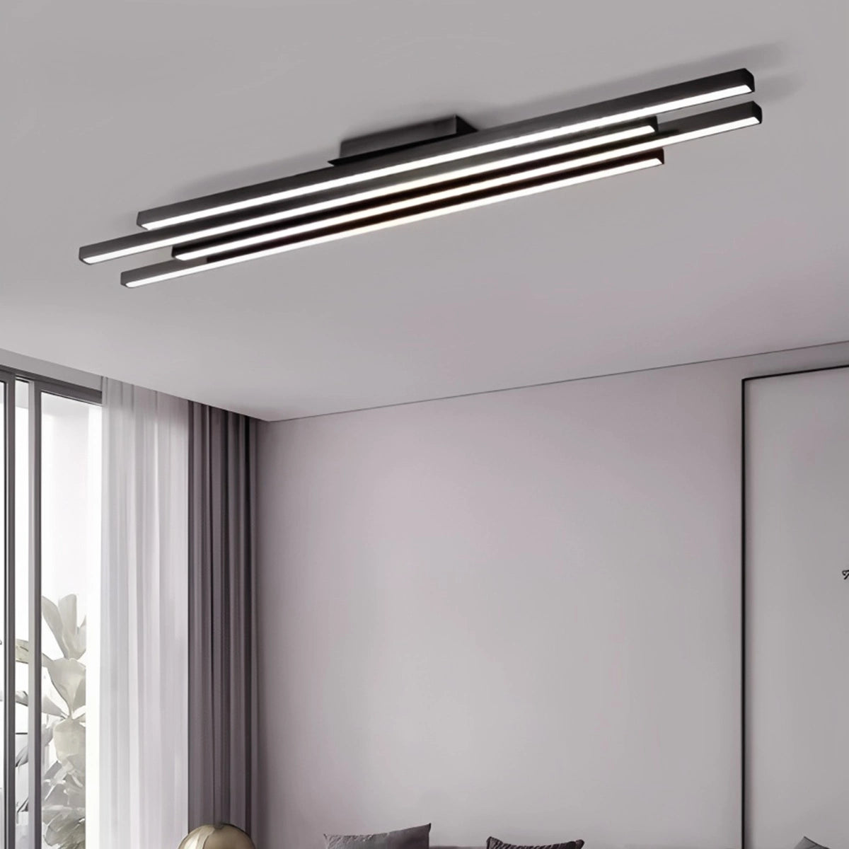 Antizer Linear Multi-Bar LED Pendant Light