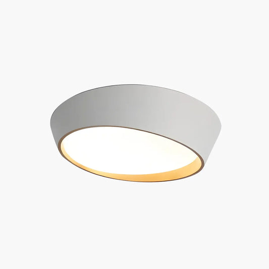 Antizer Modern Round Acrylic Ceiling Light for Bedroom