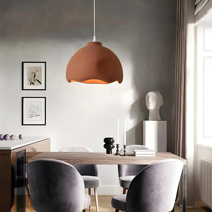 Antizer Micro Cement Pendant Light for Kitchen Dining Area