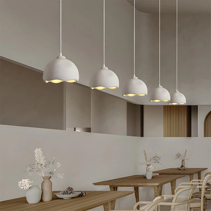 Antizer Micro Cement Pendant Light for Kitchen Dining Area