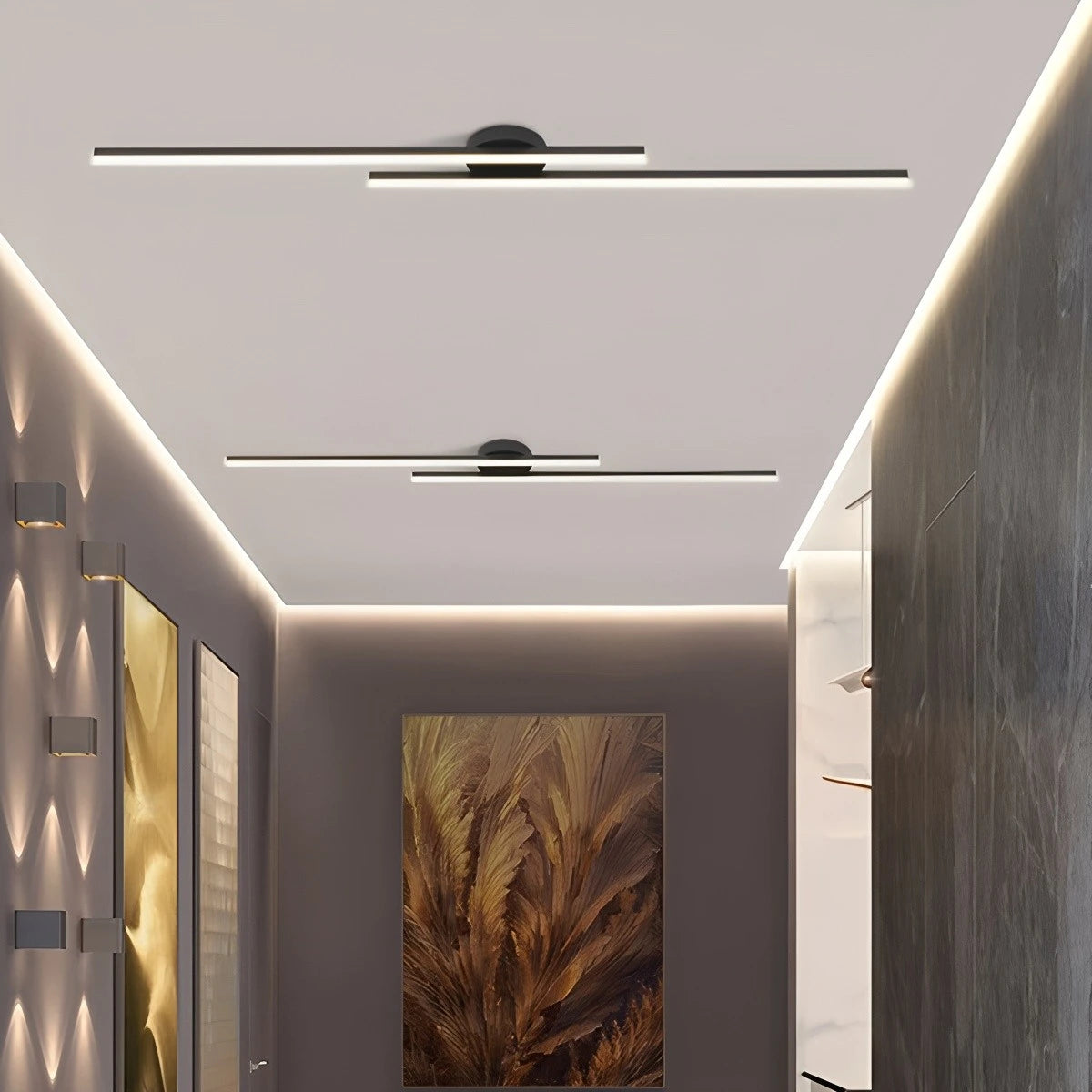 Antizer Minimalism Dimmable Linear Ceiling Light