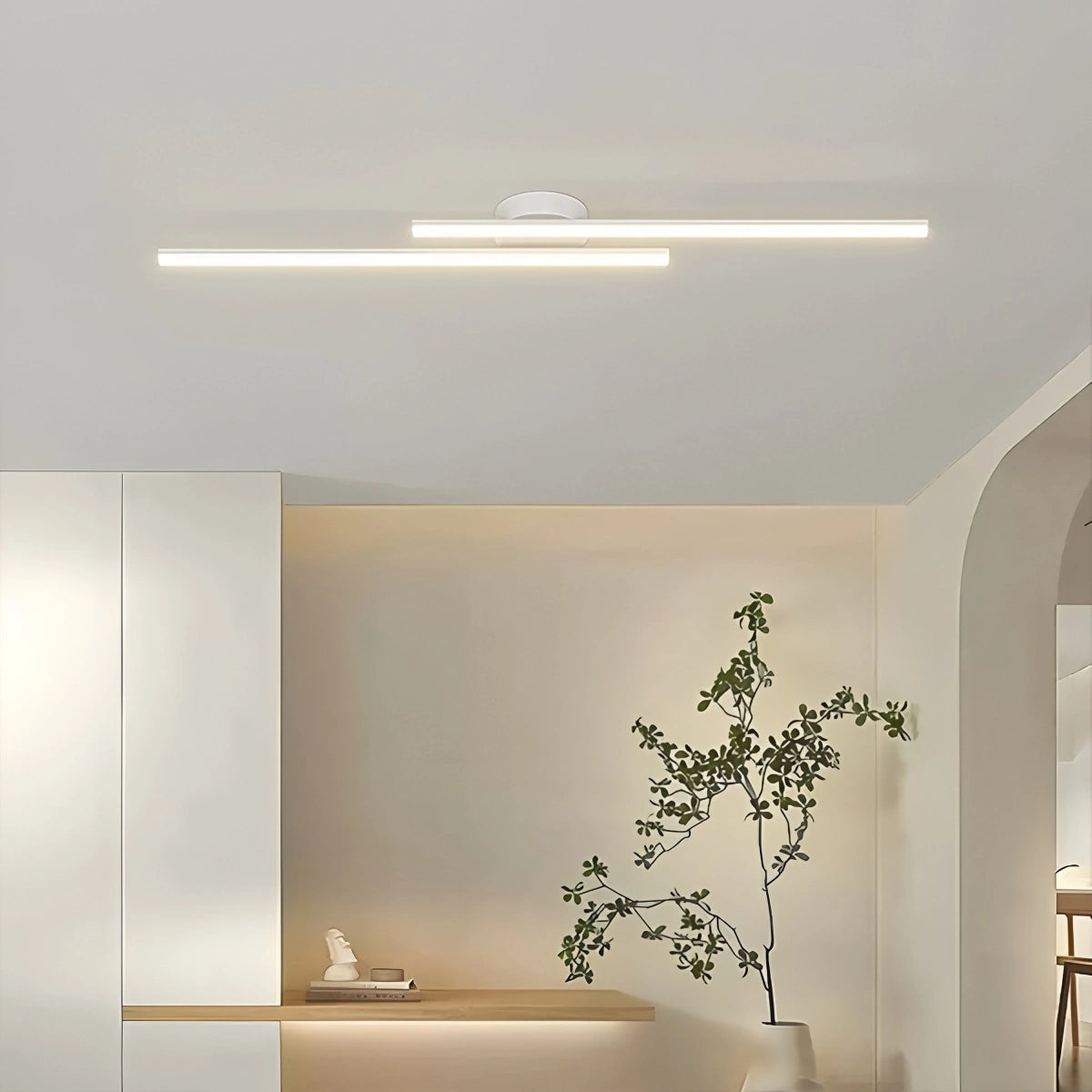 Antizer Minimalism Dimmable Linear Ceiling Light
