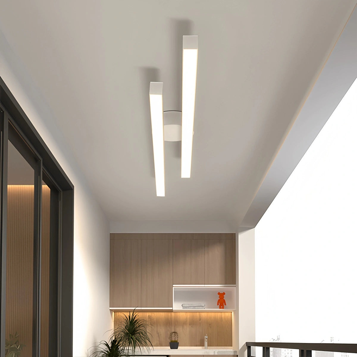 Antizer Minimalism Dimmable Linear Ceiling Light