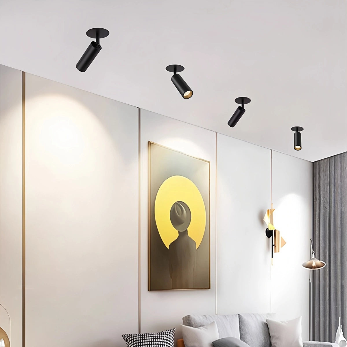 Antizer Minimalist LED Ceiling Spotlight for Living Room