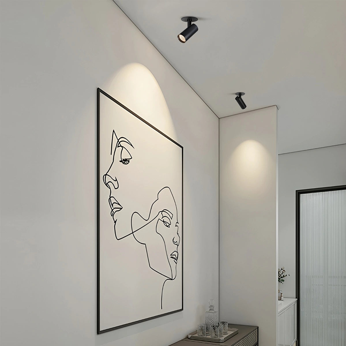 Antizer Minimalist LED Ceiling Spotlight for Living Room