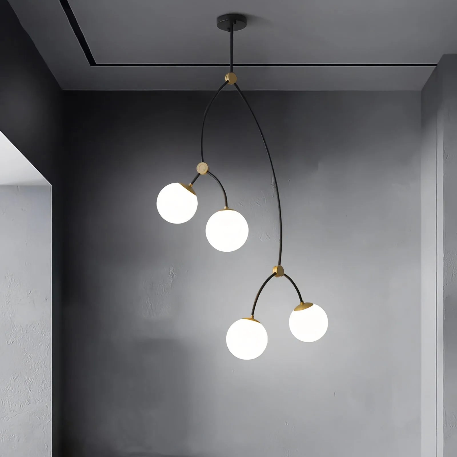 Antizer Minimalist Metal Chandelier