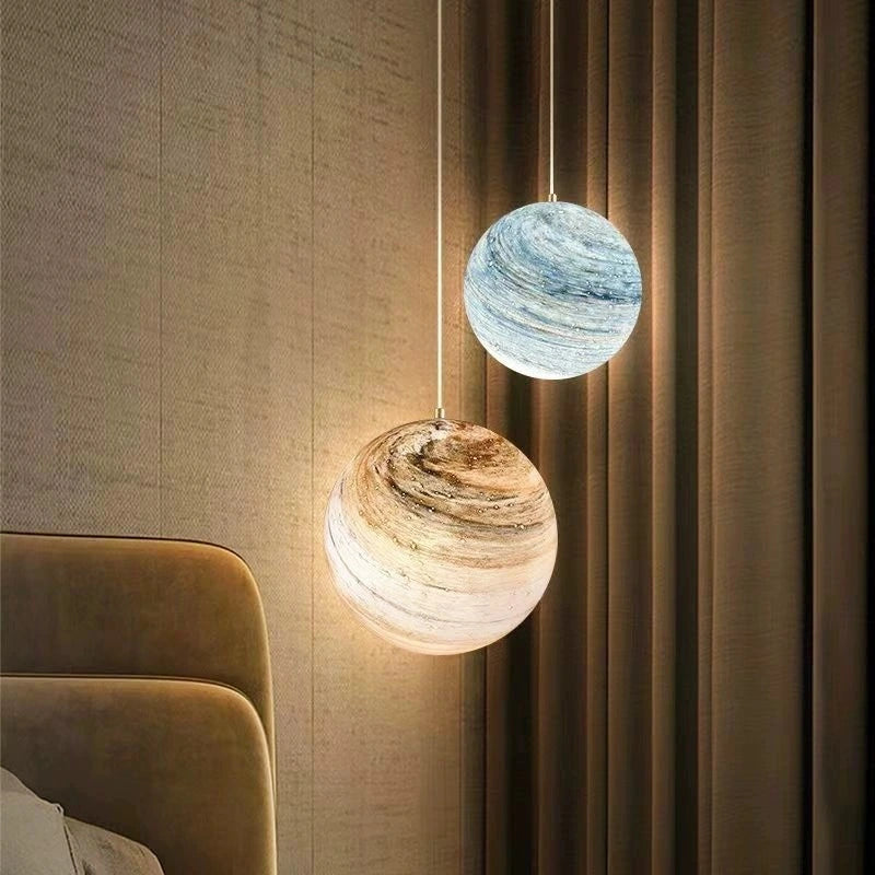 Antizer Modern Attic 3D Moon Celestial Chandelier