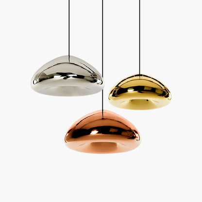 Antizer Modern Bread Shape Glass Pendant Light for Kitchen