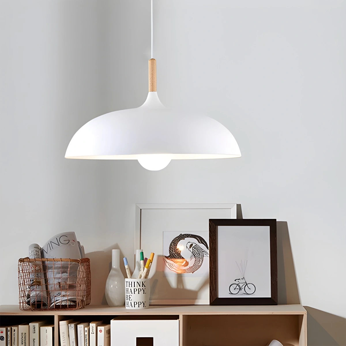 Antizer Modern Dome Macaron Pendant Light for Kitchen Island
