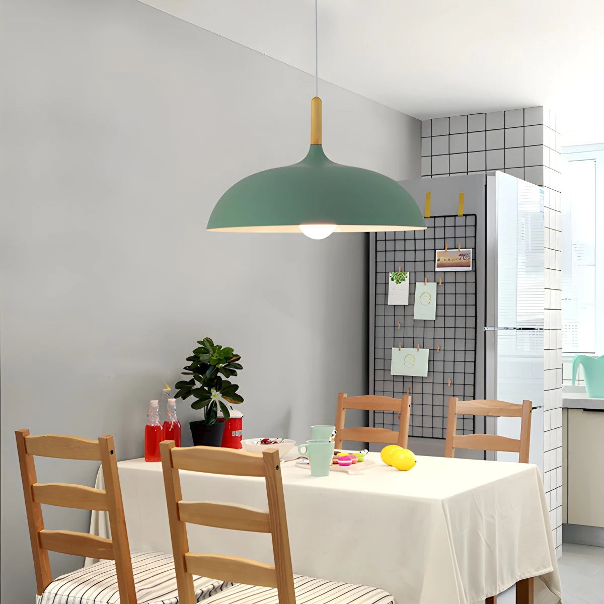 Antizer Modern Dome Macaron Pendant Light for Kitchen Island