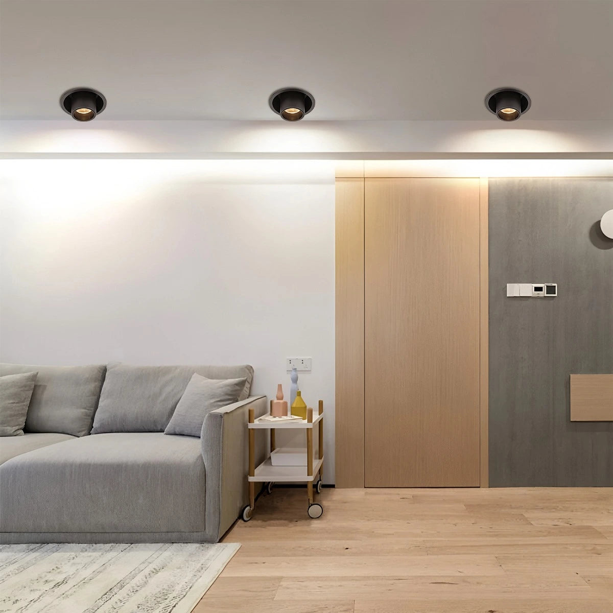 Antizer Modern Embedded Long Tube Ceiling Spotlight