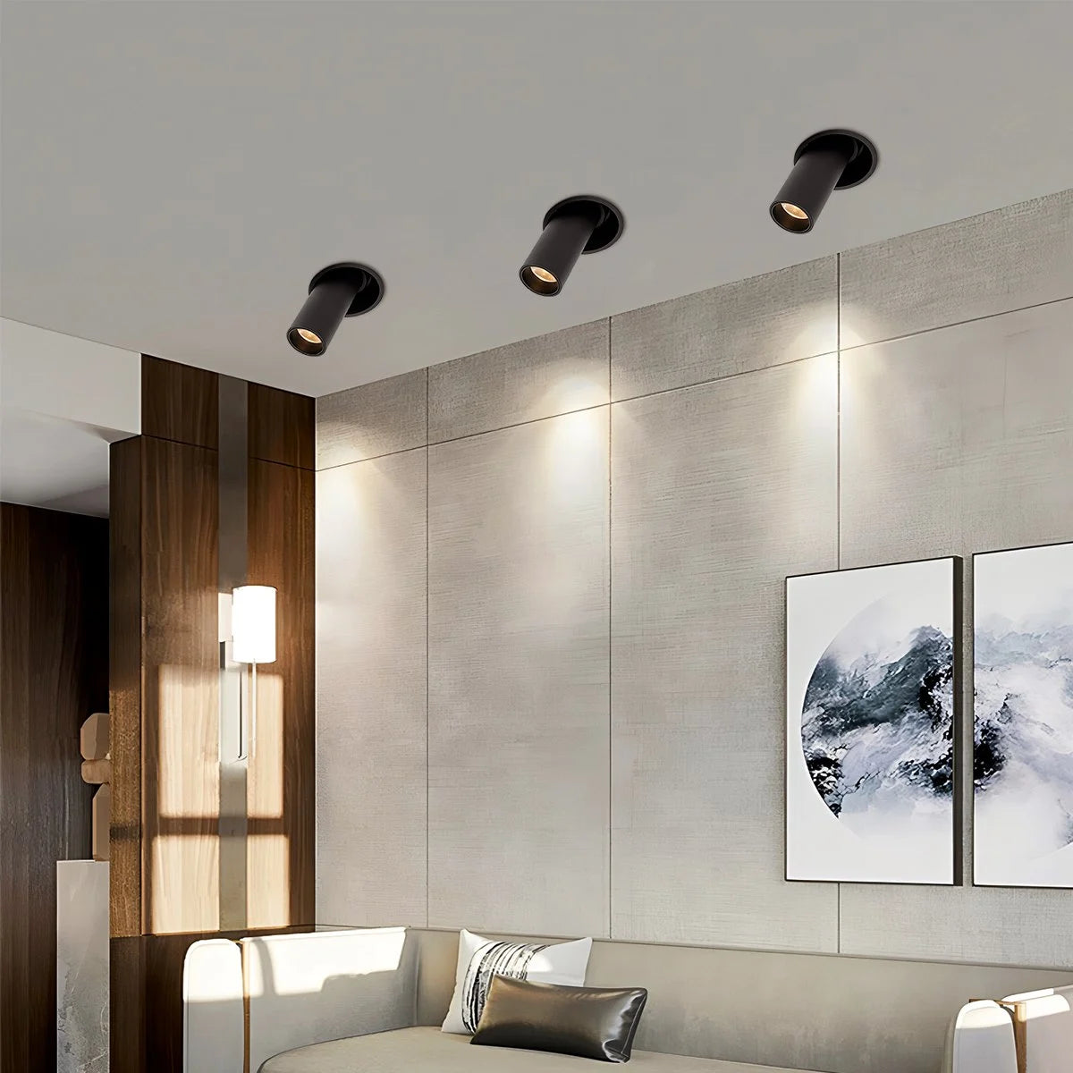 Antizer Modern Embedded Long Tube Ceiling Spotlight