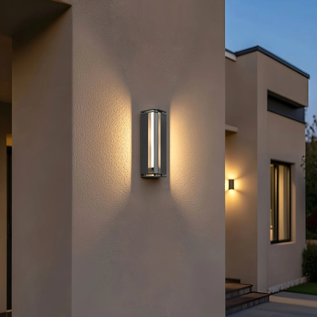 Antizer Modern Geometric Outdoor Waterproof Wall Lamp