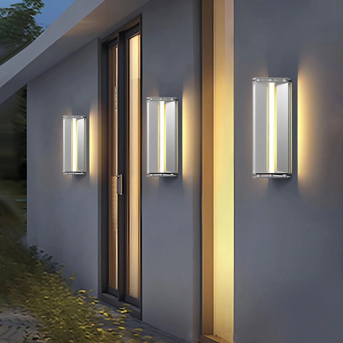 Antizer Modern Geometric Outdoor Waterproof Wall Lamp