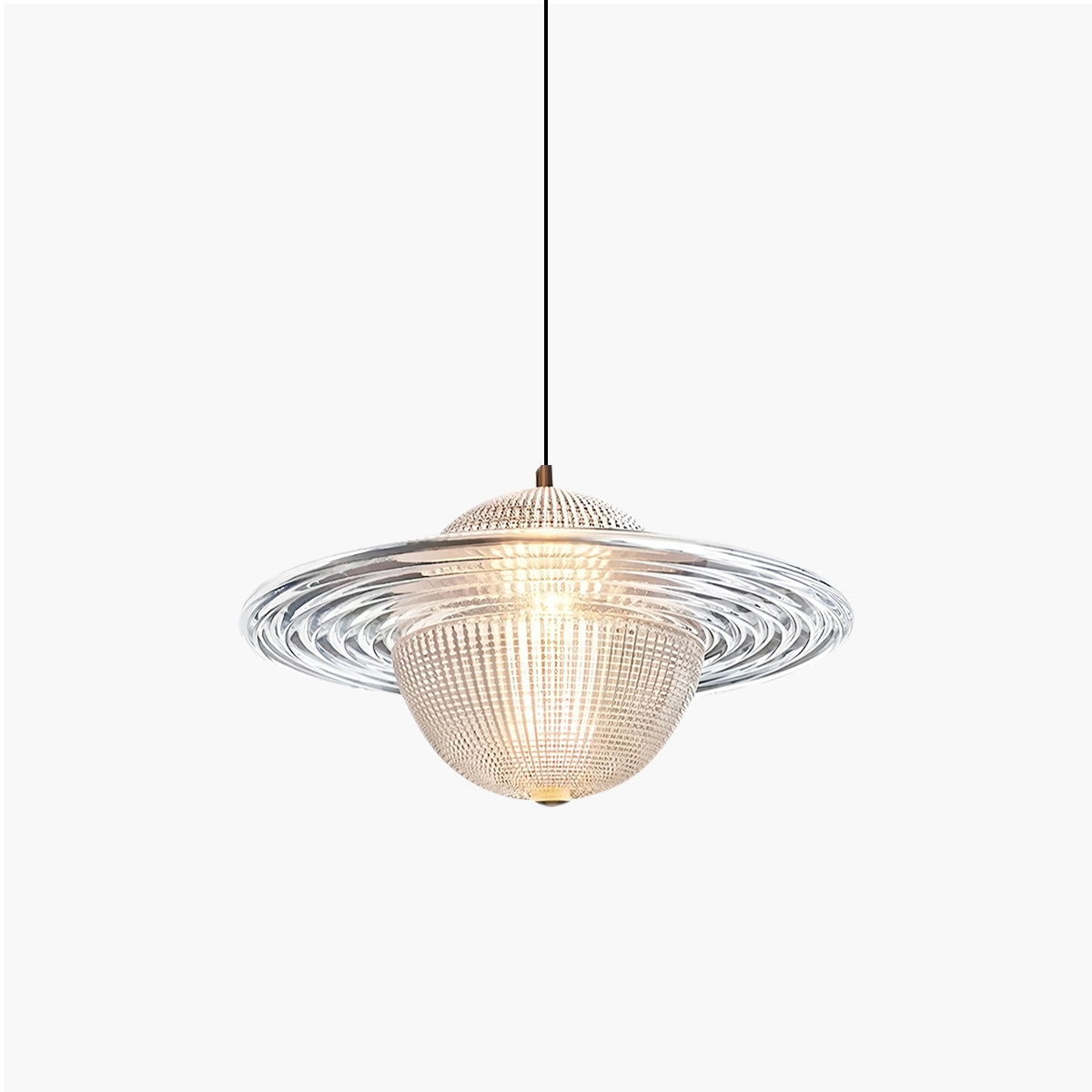 Antizer Modern Glass Planet Pendant Light