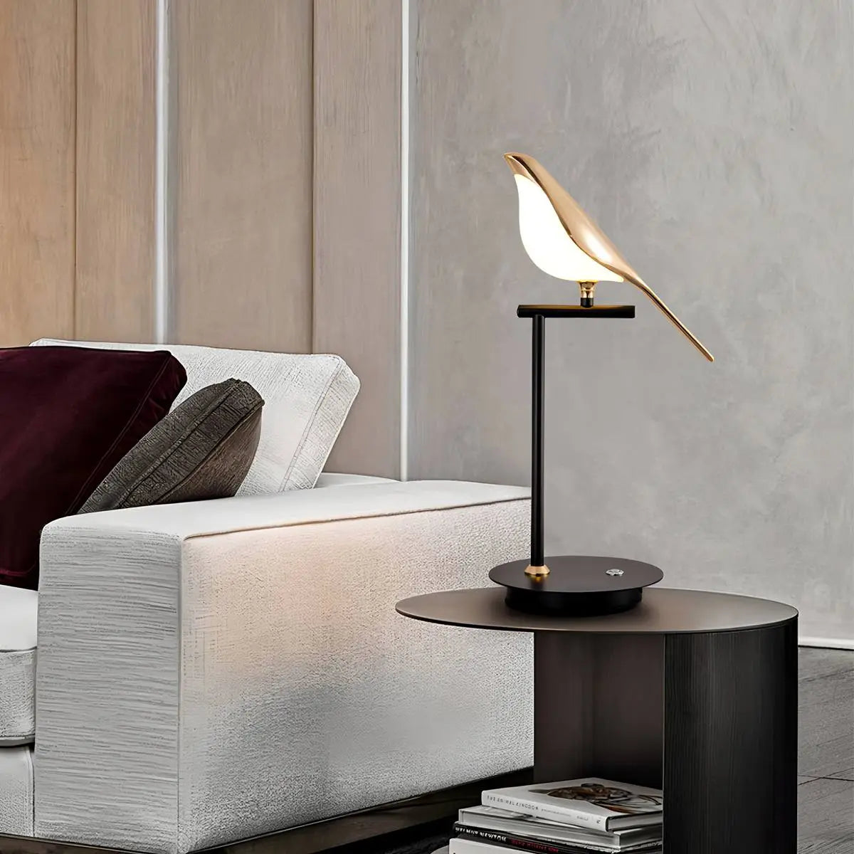 Antizer Modern Gold Birds LED Chandelier