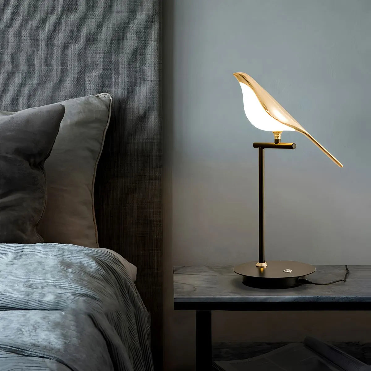 Antizer Modern Gold Birds LED Chandelier