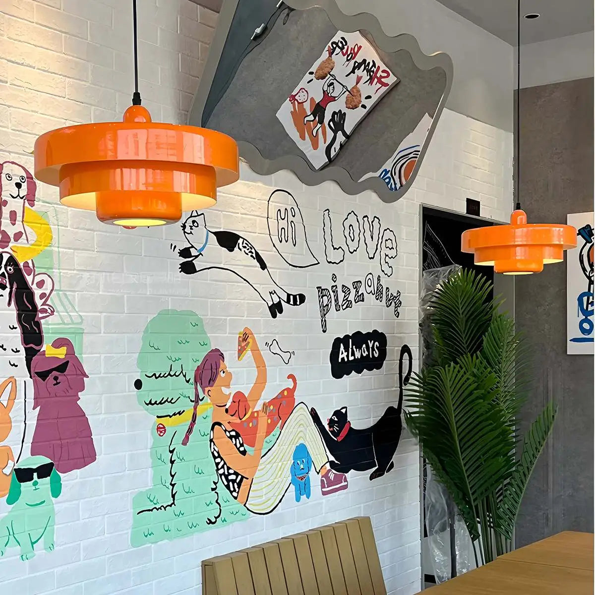 Antizer Modern LED Dining Room Pendant Light